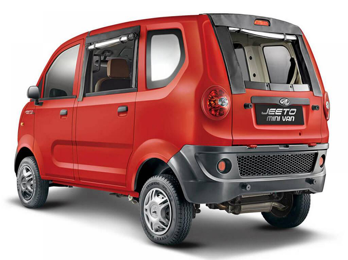 Mahindra Jeeto Mini Van, автомобиль из пластика