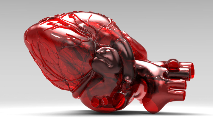 3D-печать, пластиковое сердце